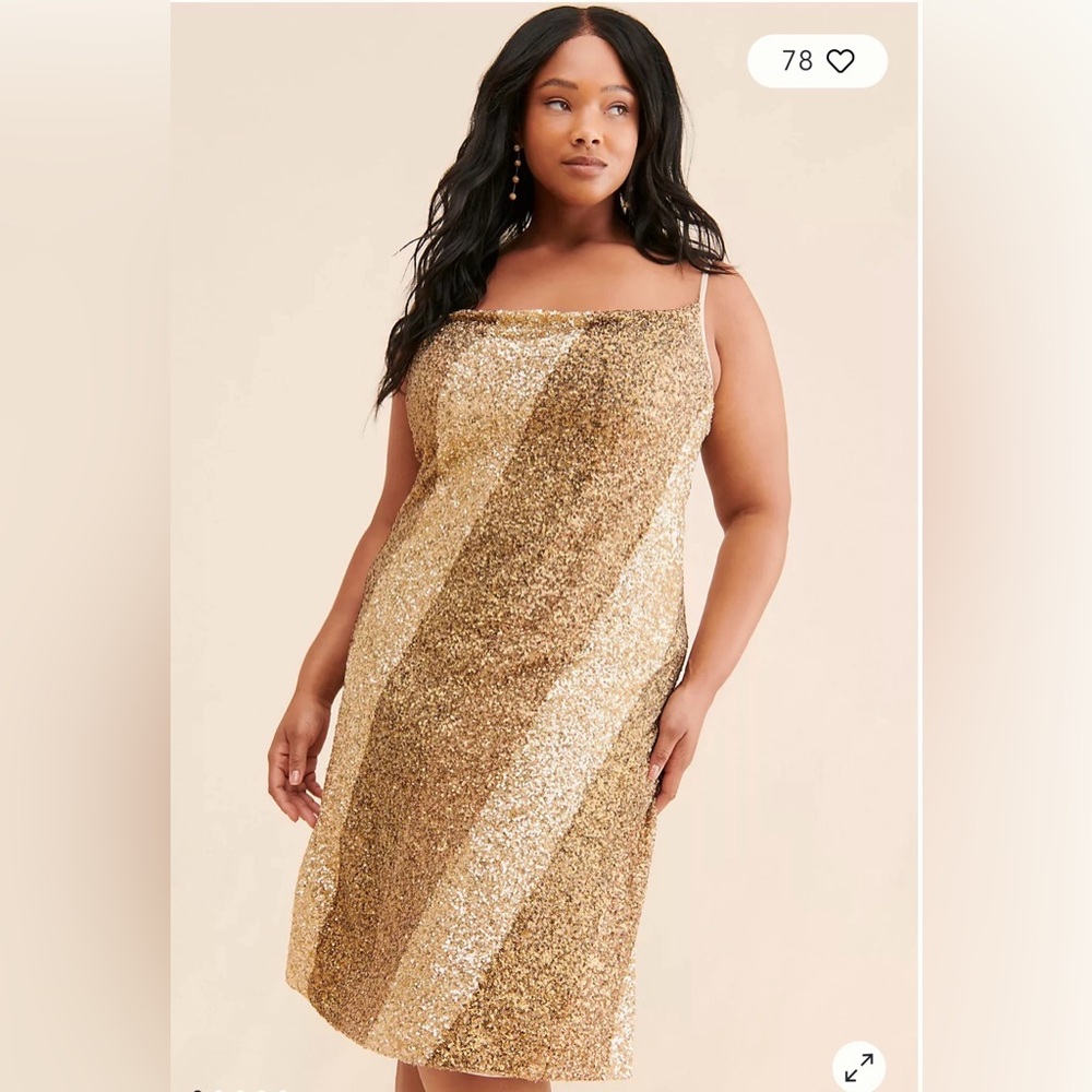 NWT Free People Bl-nk Kayla Sequin Dress Retail $248 Size Medium
